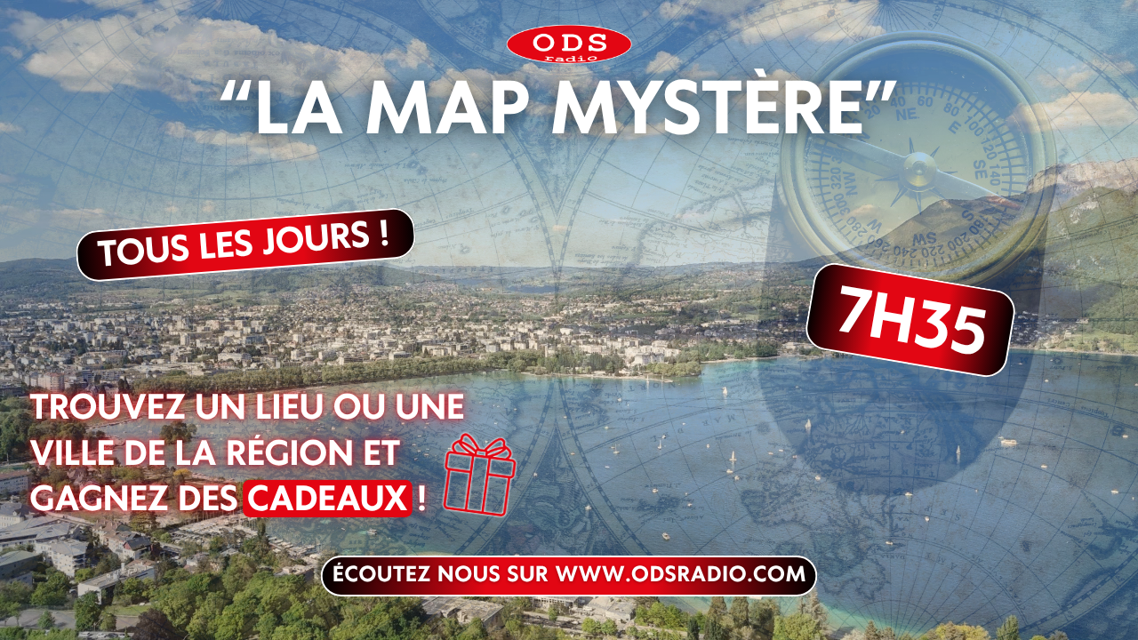 Jouez à la Map Mystère ODS radio ! Jouez à la Map Mystère ODS radio !