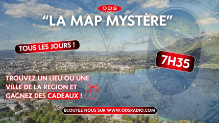 Jouez &agrave; la Map Myst&egrave;re ODS radio !
