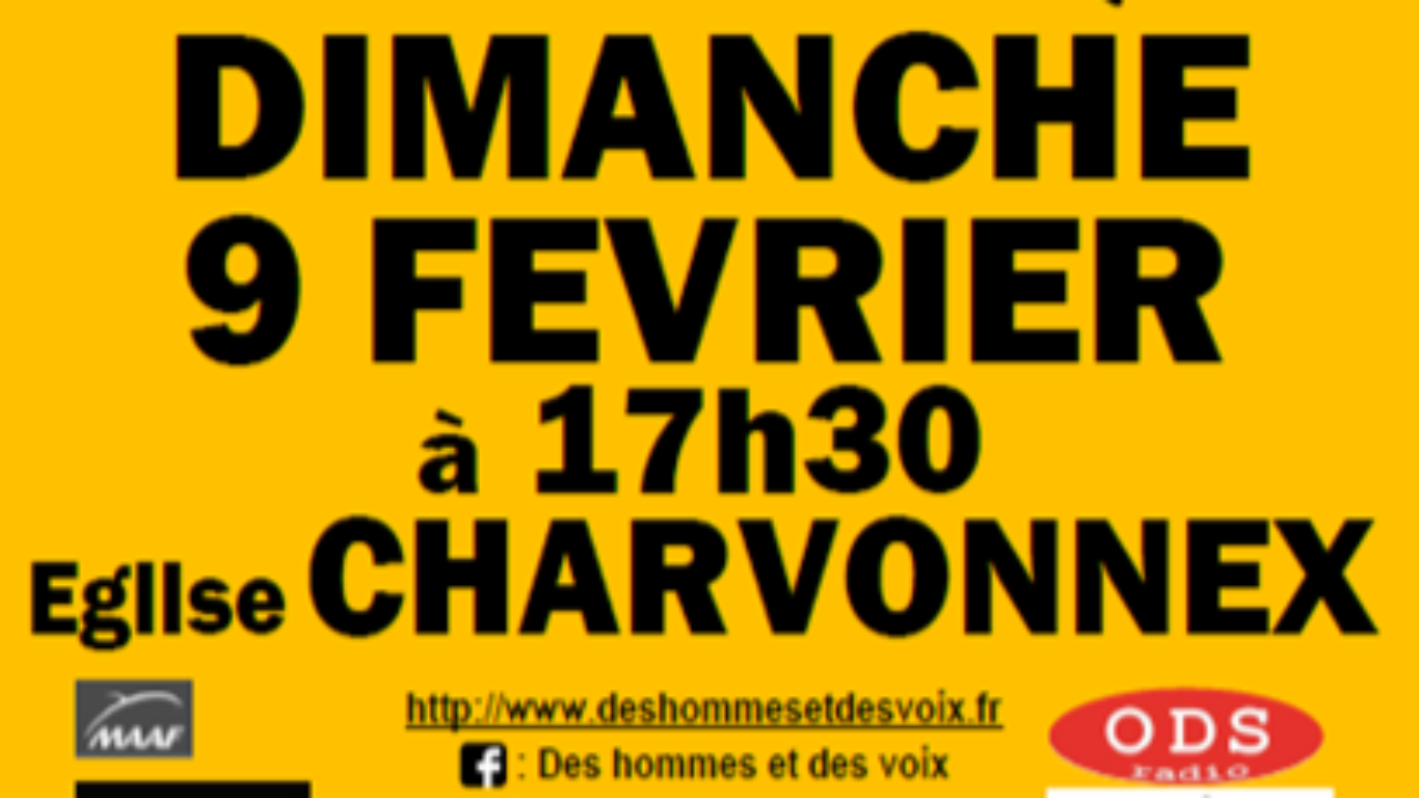 PARTENAIRE Concert à l'église de Charvonnex Agenda