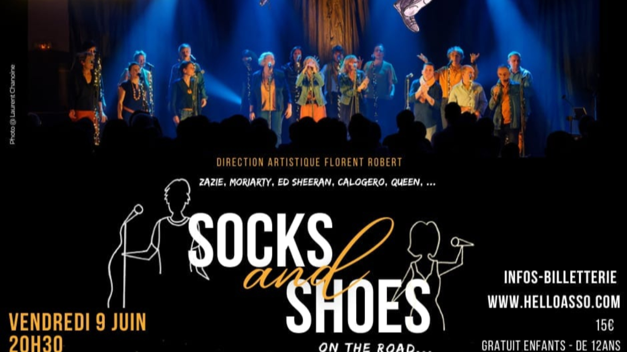 Concert Socks and Shoes on the road à CHINDRIEUX Agenda