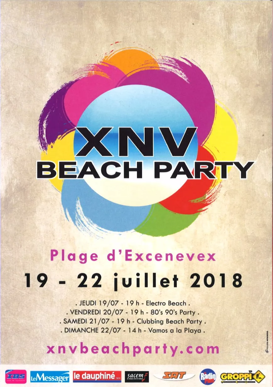 Beach Party à Excenevex