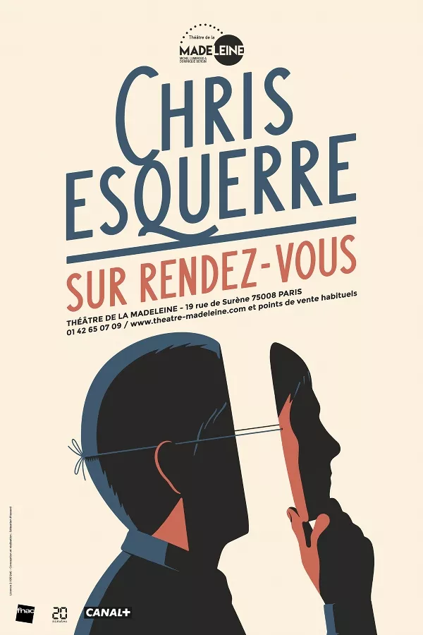 PARTENAIRE- One-man Show de Chris Esquerre au Théàtre Jeanne d'Arc de Bellegarde-sur-Valserine