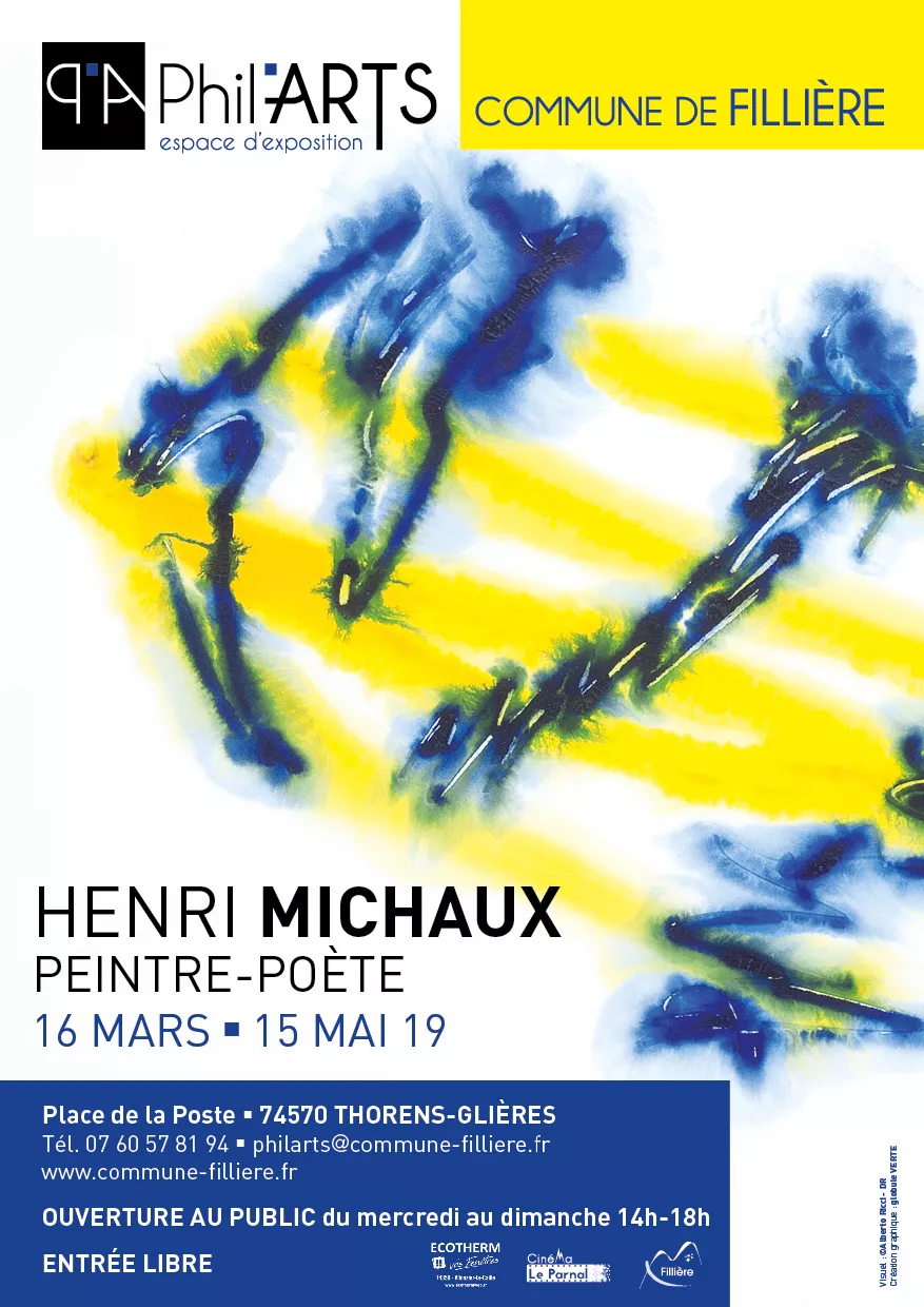 Exposition Henri MICHAUX à THORENS-GLIÈRES