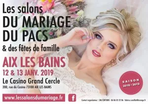 PARTENAIRE- Le salon du mariage, du Pacs et des fêtes de famille à Aix-les-Bains