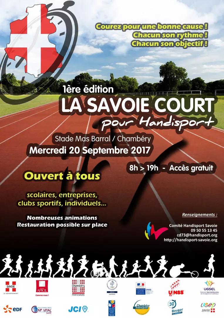 PARTENAIRE - La Savoie Court pour Handisport