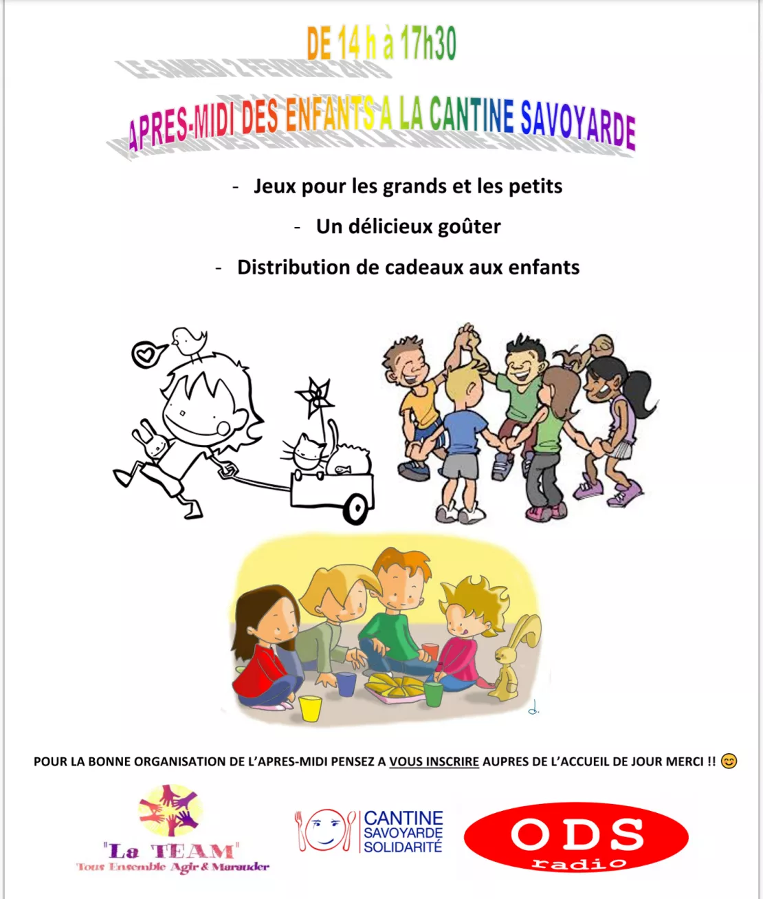 PARTENAIRE - Journée cadeaux enfants à Chambéry