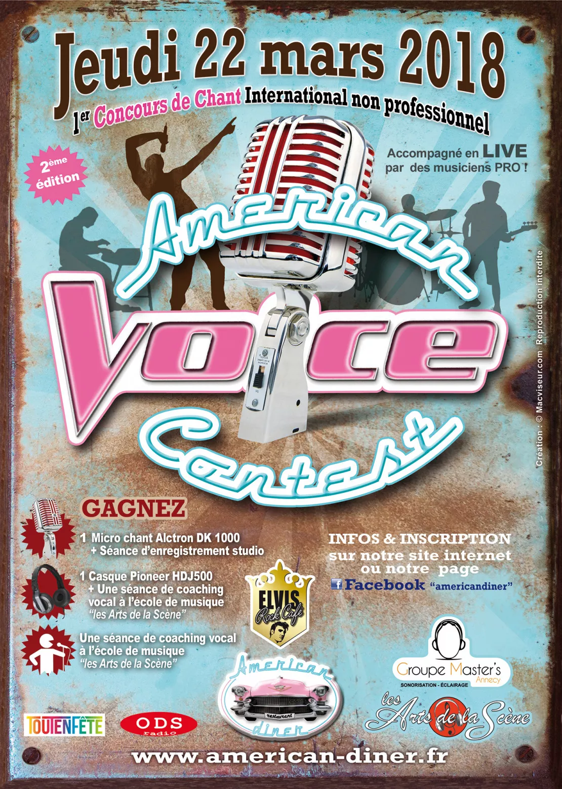 PARTENAIRE - American Voice Contest à Sillingy