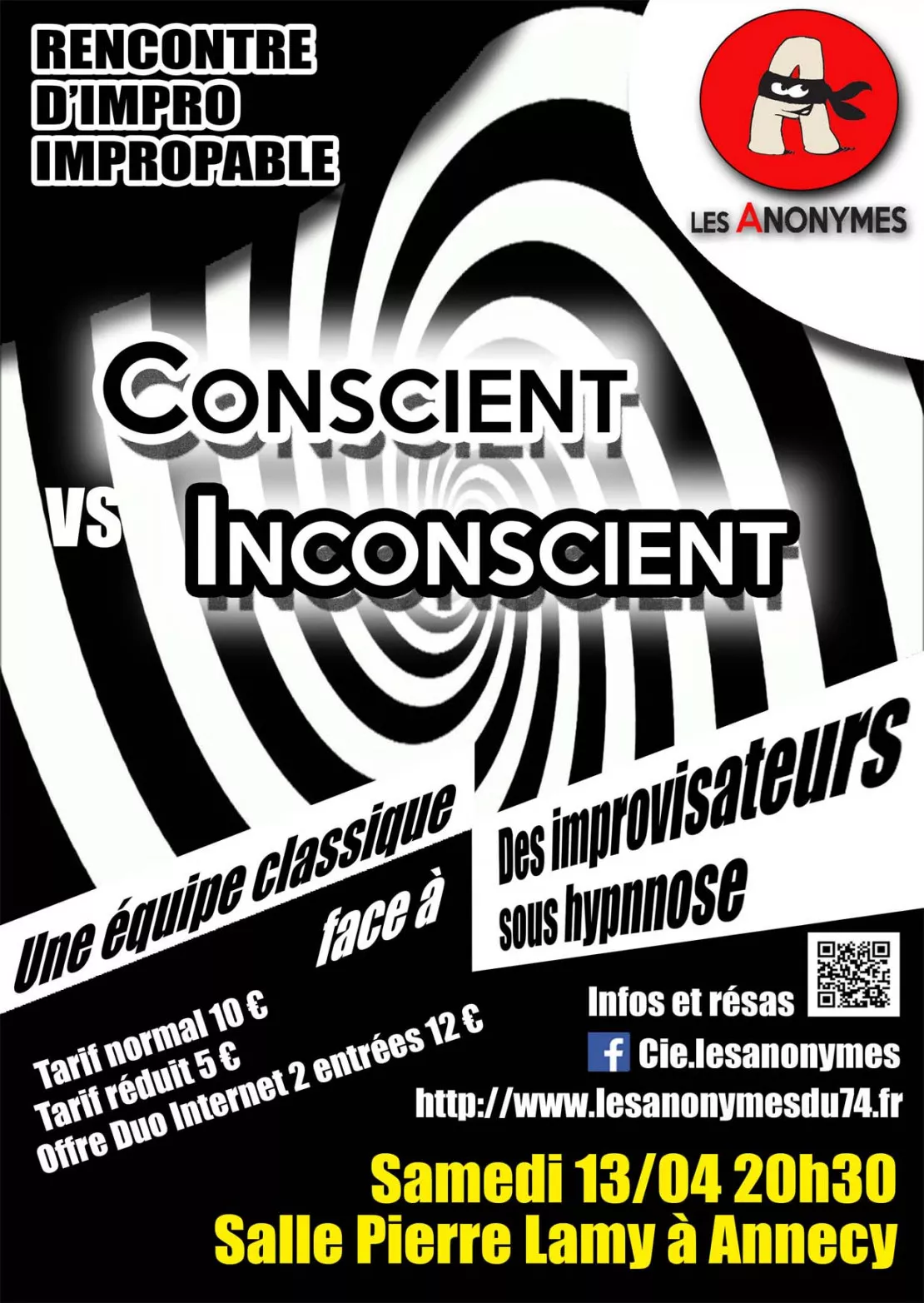 Match d'impro : Conscient VS Inconscient