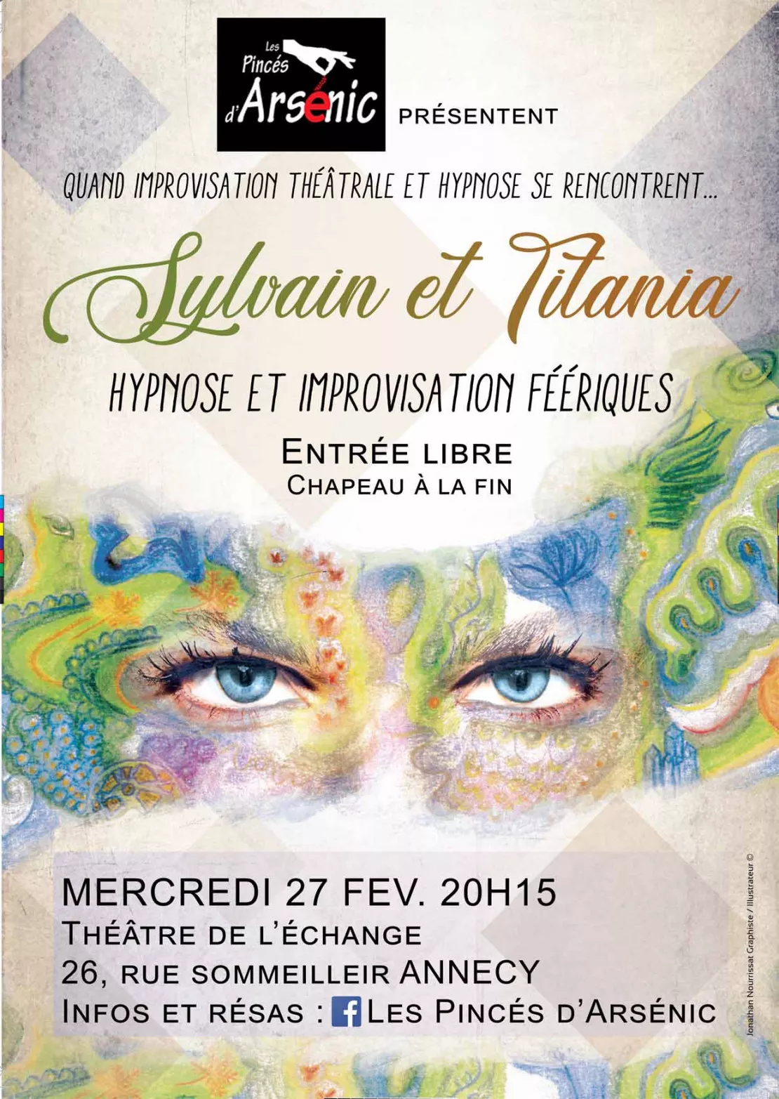 Sylvain et Titania : Hypnose et Impro féériques