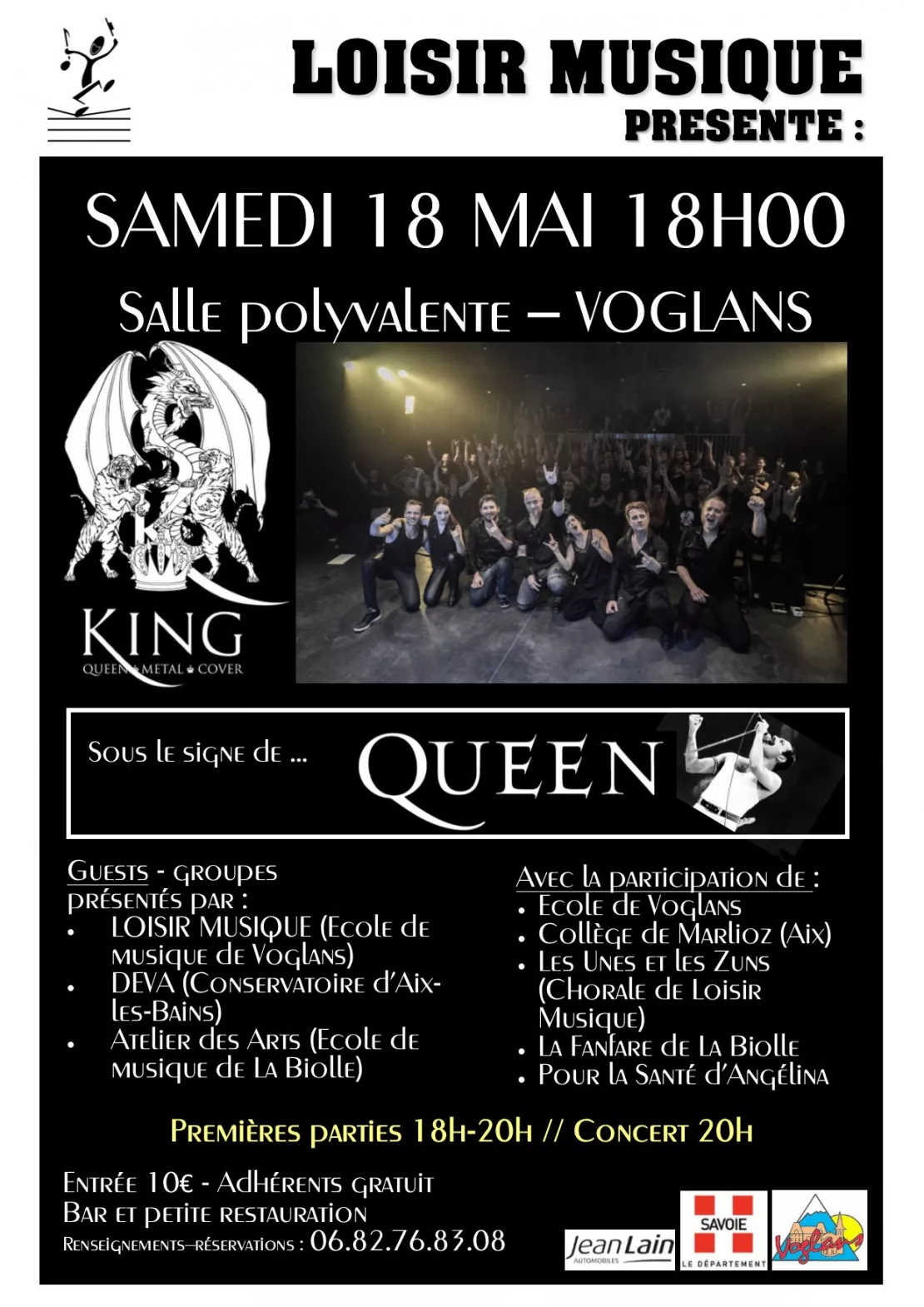 KING Concert Queen Metal