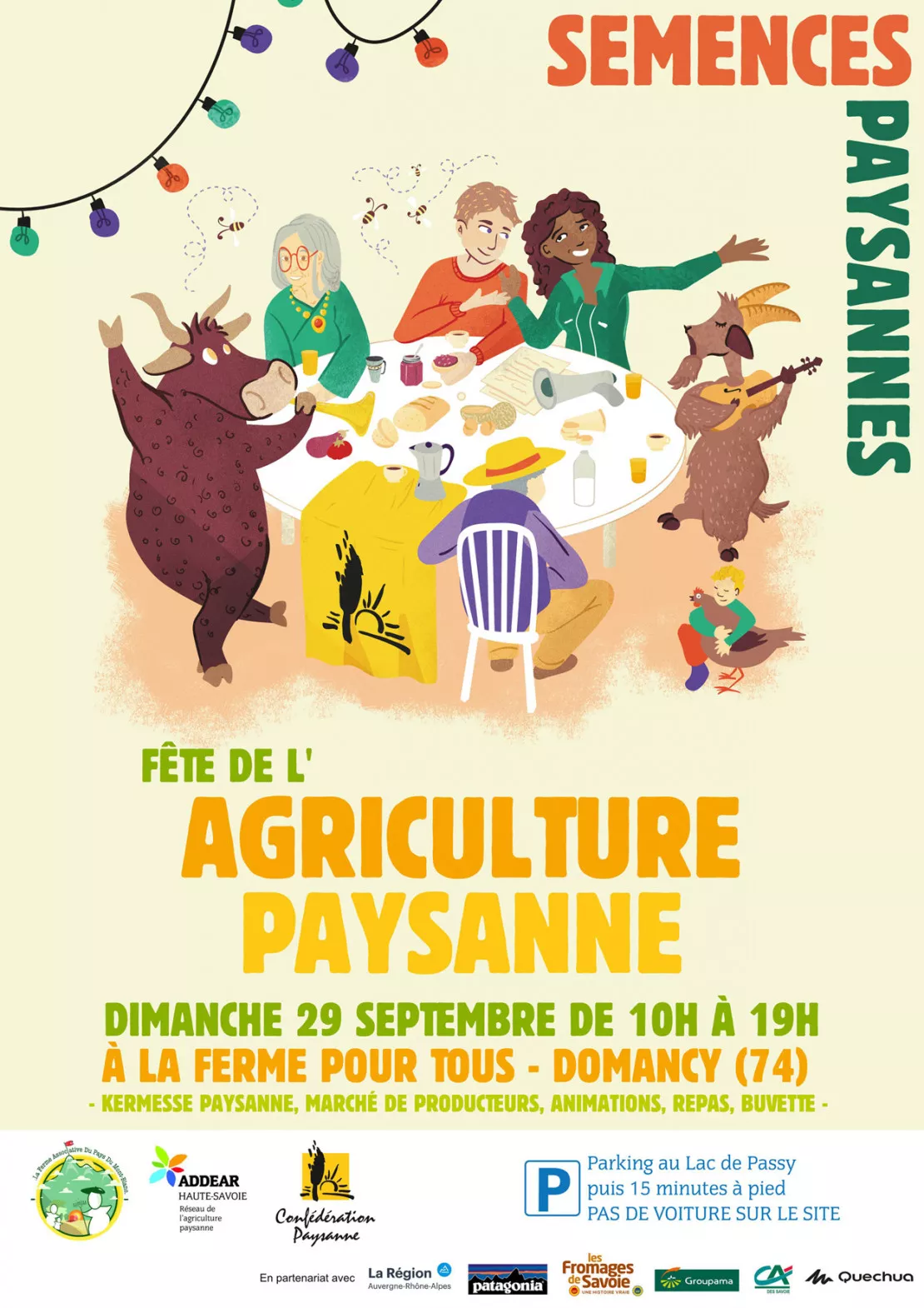 Fête de l'Agriculture paysanne le dimanche 29 septembre à Domancy