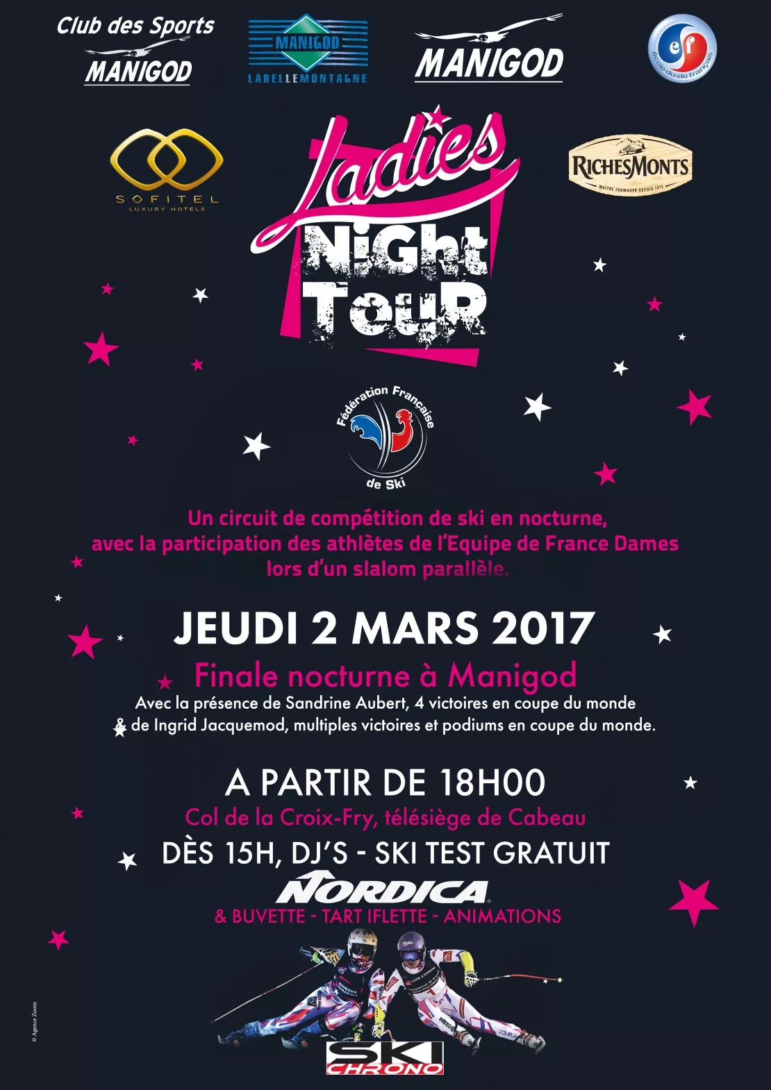 PARTENAIRE - 5ème étape du Ladies Night Tour à Manigod
