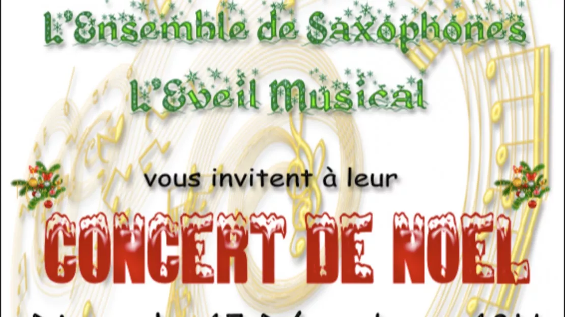 Concert de Noël de l'école de musique de St-PIerre-en-Faucigny
