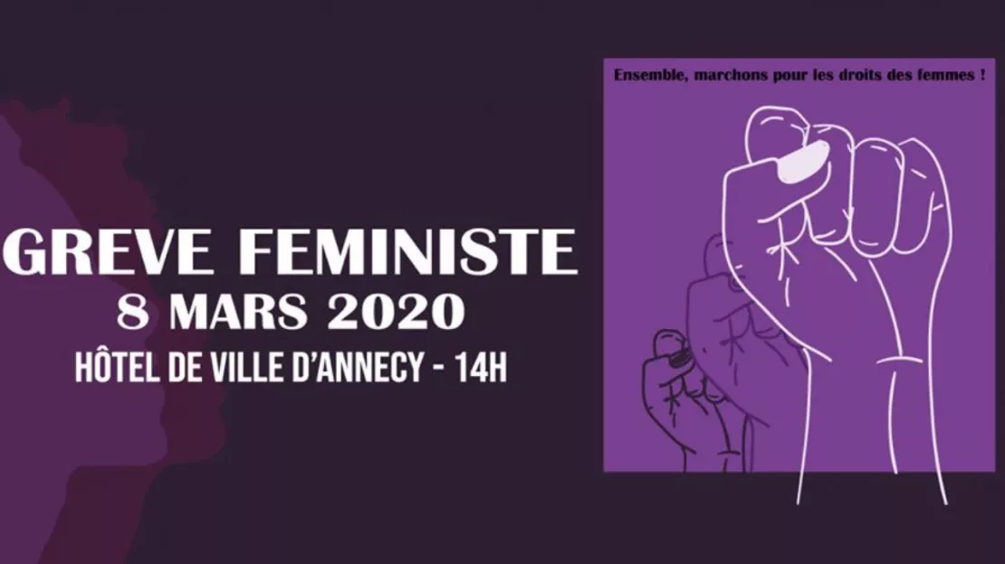 PARTENAIRE - Grève féministe à Annecy !