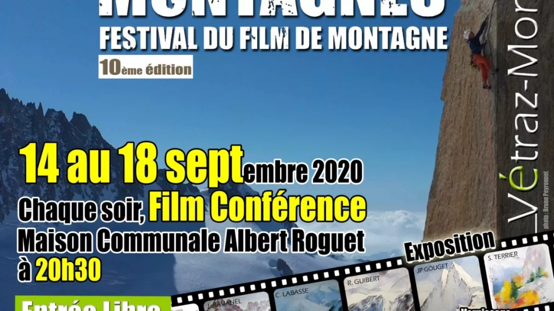 Vétraz-Monthoux - 10ème édition du Festival "Rêves de Montagnes"