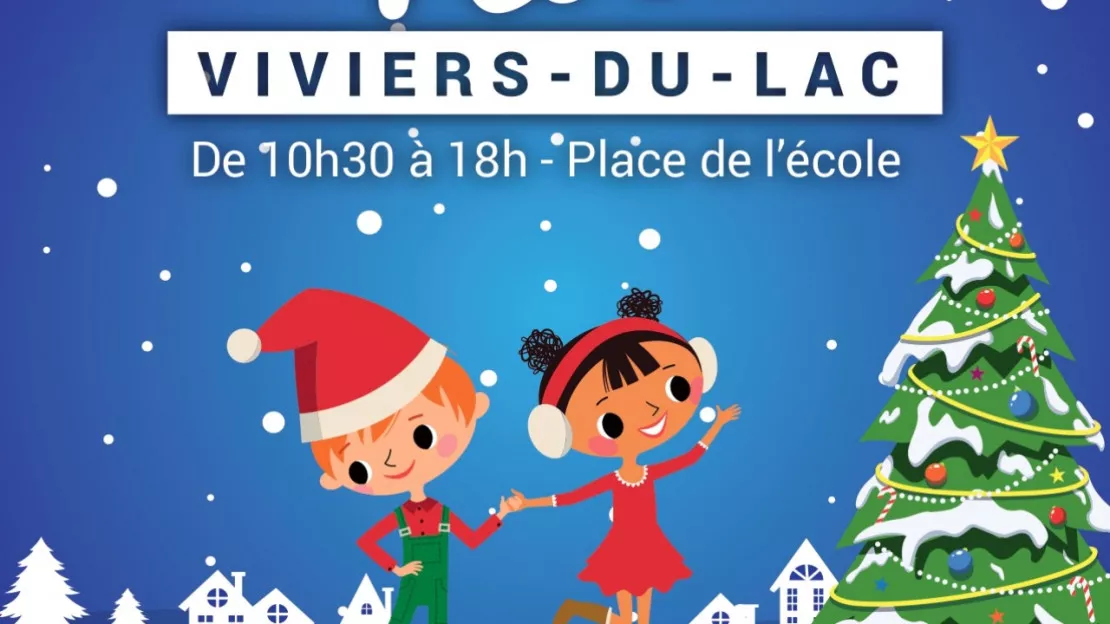 Marché de Noël aux Viviers du Lac