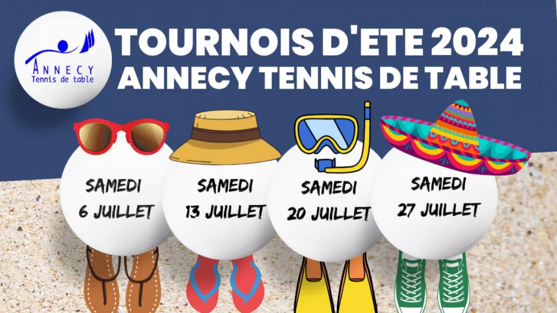 Tournois de tennis de table d'Annecy
