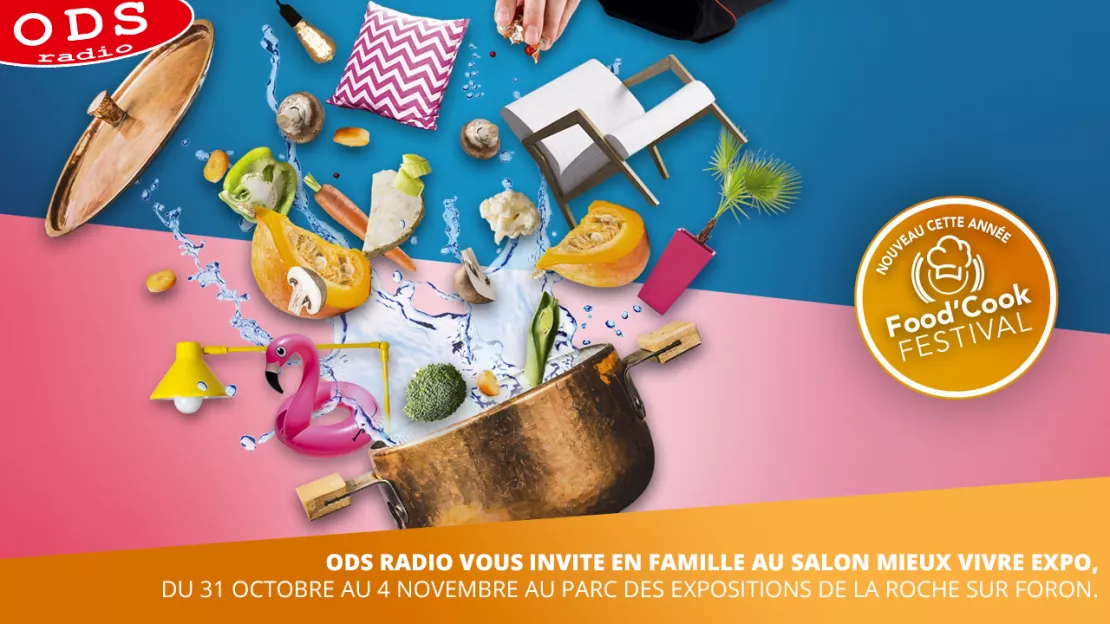 PARTENAIRE – Salon Mieux Vivre Expo et Food’Cook Festival au parc des expositions de la Roche sur Foron