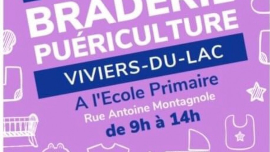 Braderie à la puériculture Braderie à la puériculture