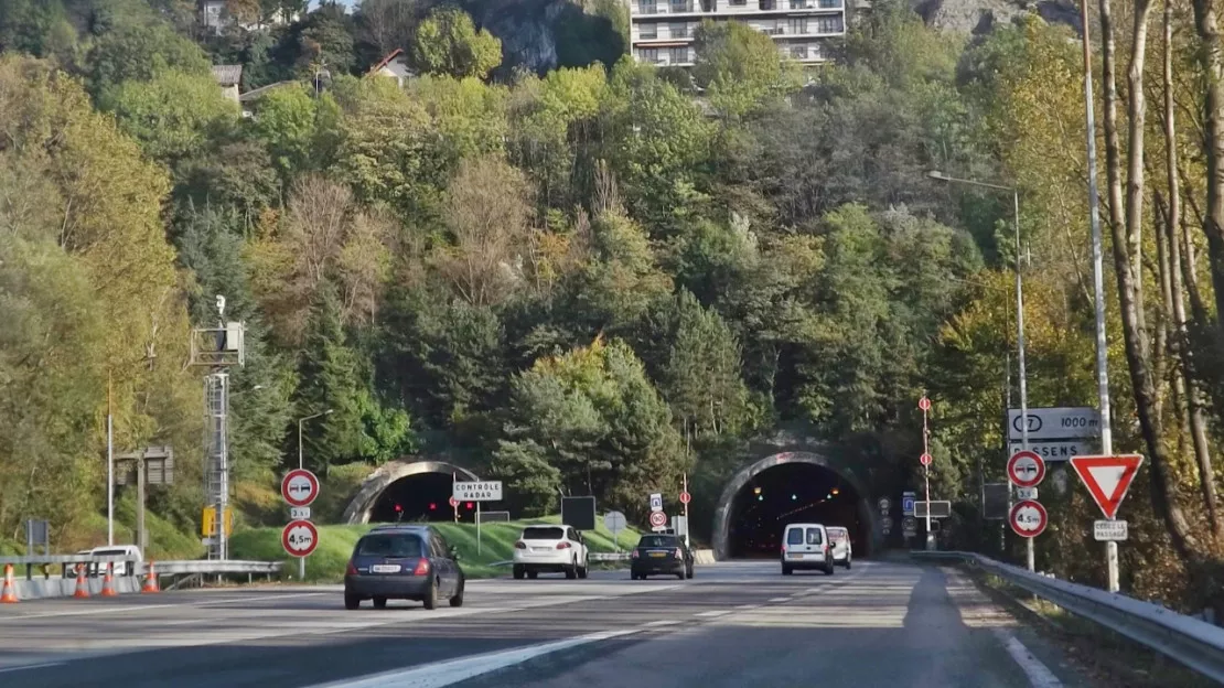 Des fermetures nocturnes au tunnel des Monts à Chambéry