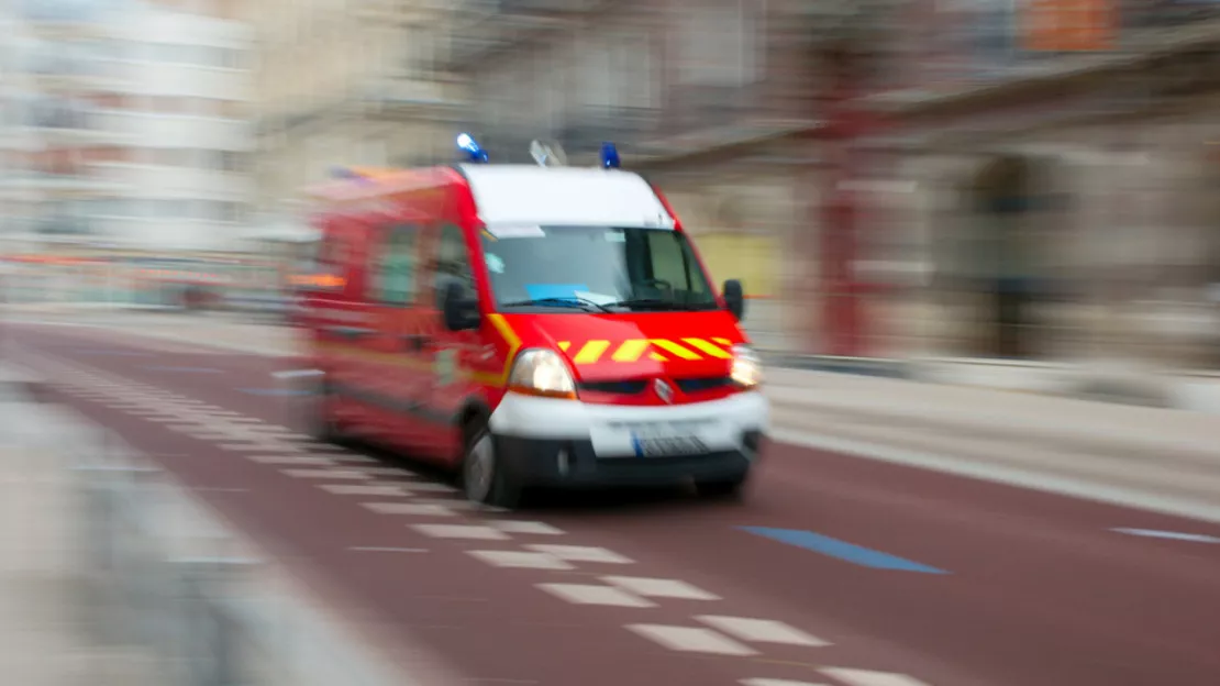 Grave accident de scooter hier à Saint-Alban Leysse en Savoie