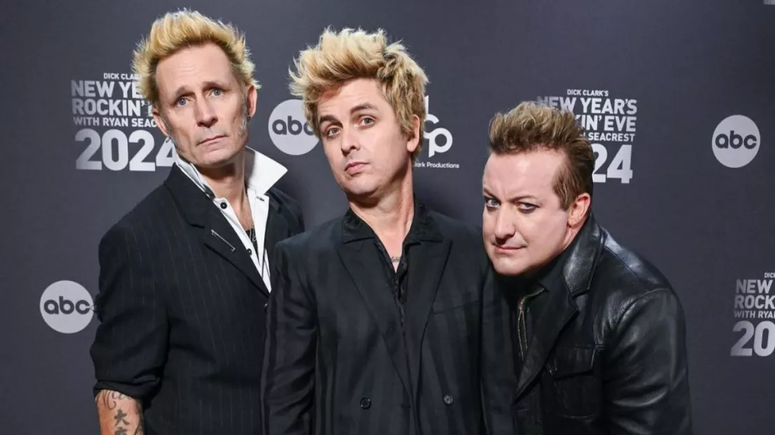 Green Day balance un pic à Donald Trump le soir du Nouvel An