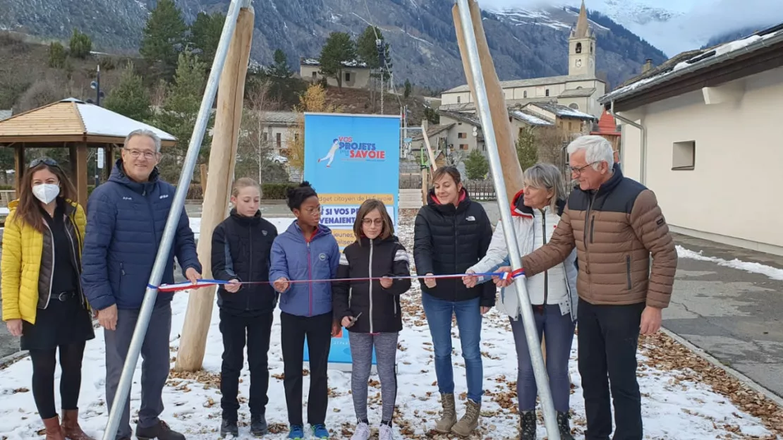 Inauguration d’un parc de jeux intergénérationnel à Val Cenis