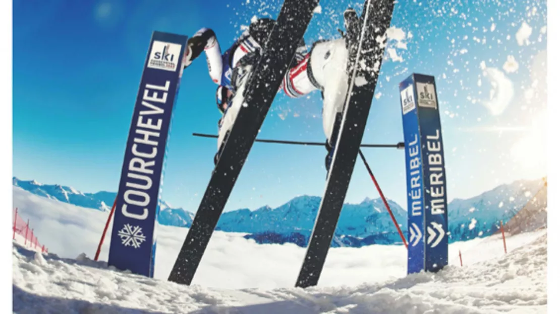 J-100 avant les championnats du monde de ski Courchevel-Méribel en 2023