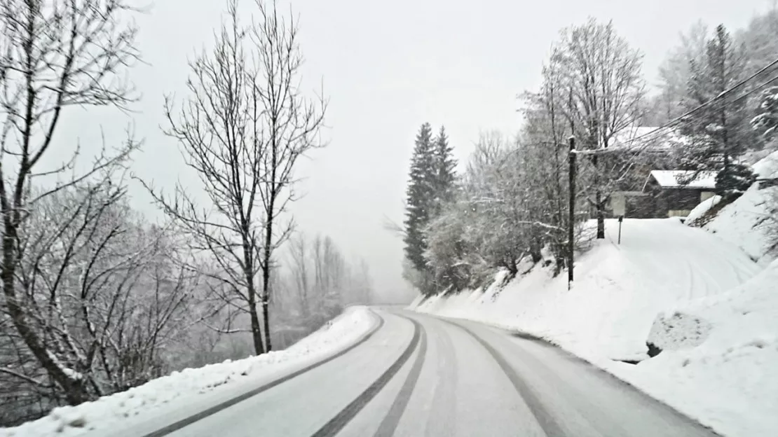 Le dispositif « viabilité hivernale » déclenché en Haute-Savoie