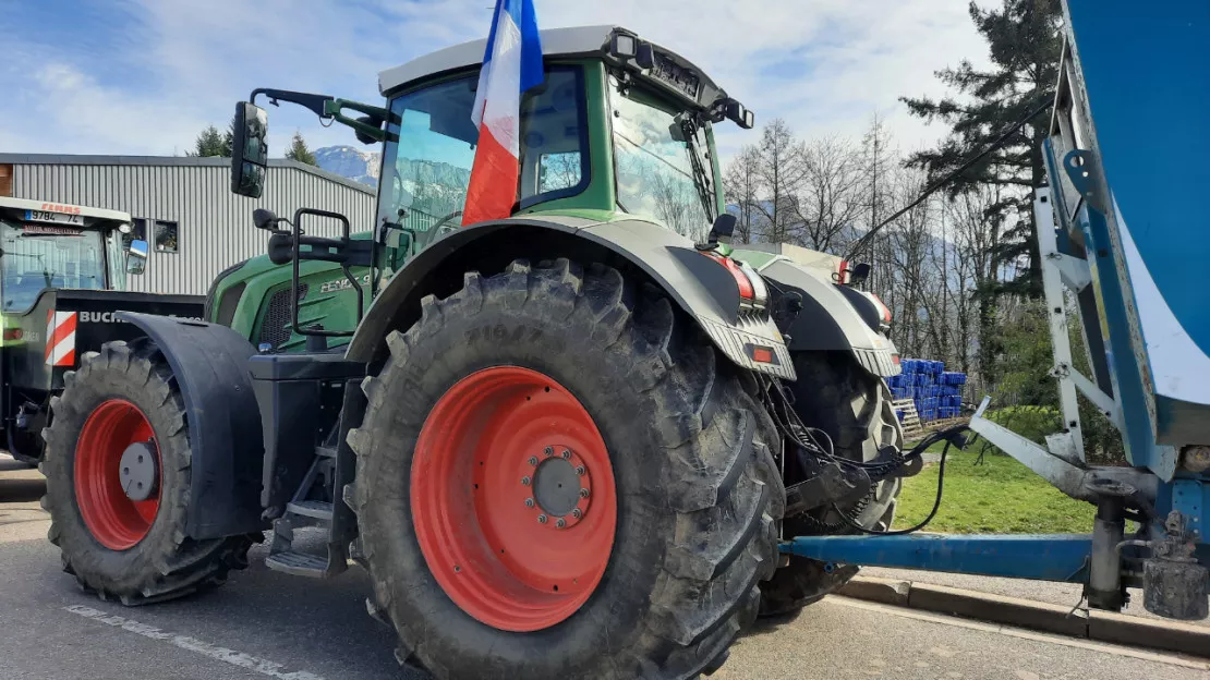 Les agriculteurs des Pays de Savoie poursuivent leurs actions