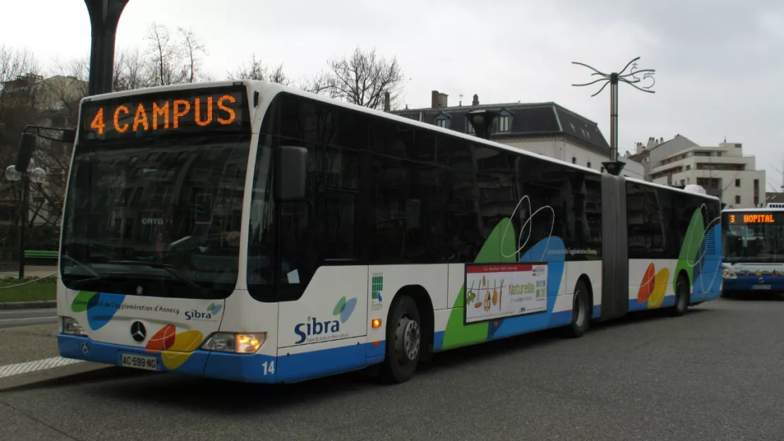 Les bus gratuits le week-end à Annecy à l’approche de Noël