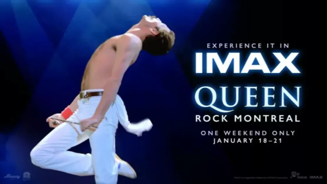 Queen : leur concert de 1981 à Montréal bientôt au cinéma