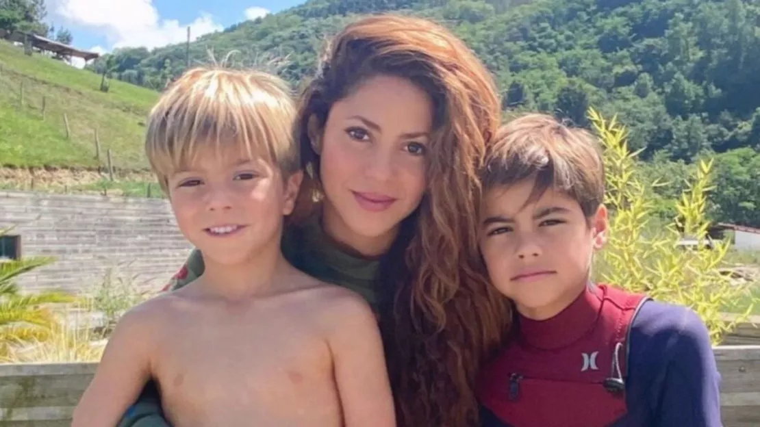 Shakira : cette belle déclaration d’amour à ses fils dans "Acróstico"