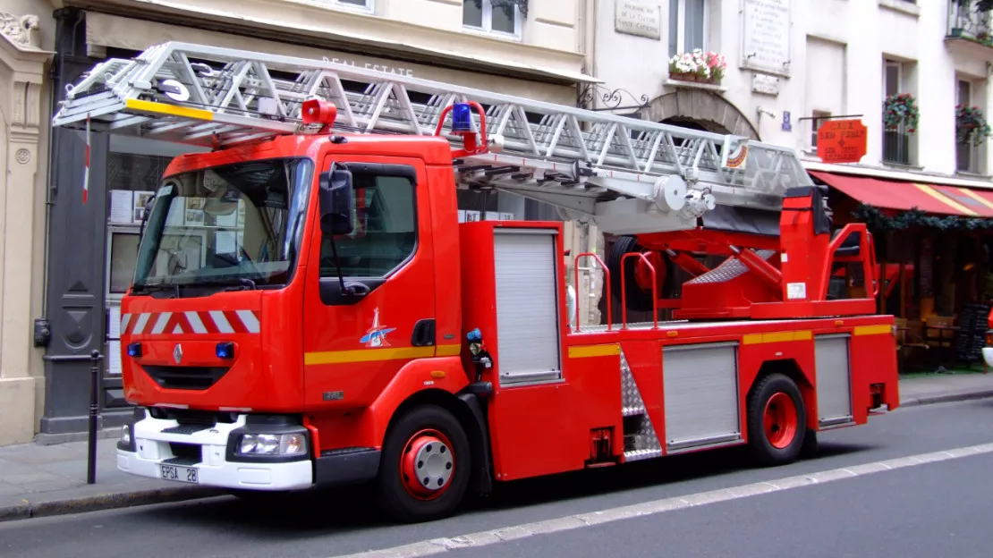Un important incendie dans le centre d’Annecy vendredi