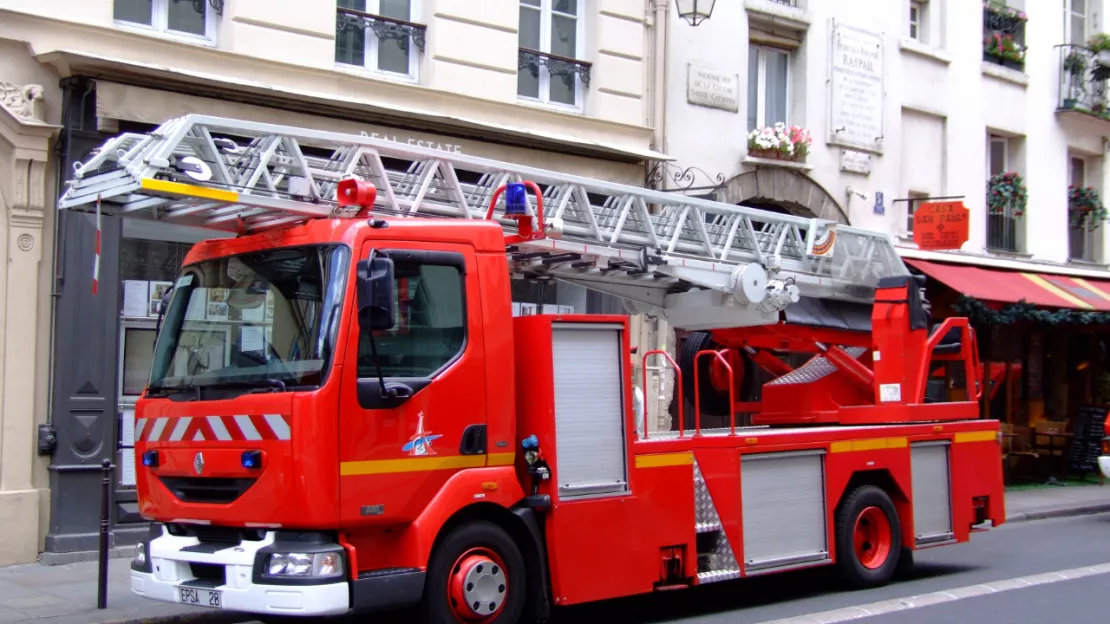 Un incendie cette nuit dans le centre d’Annecy.