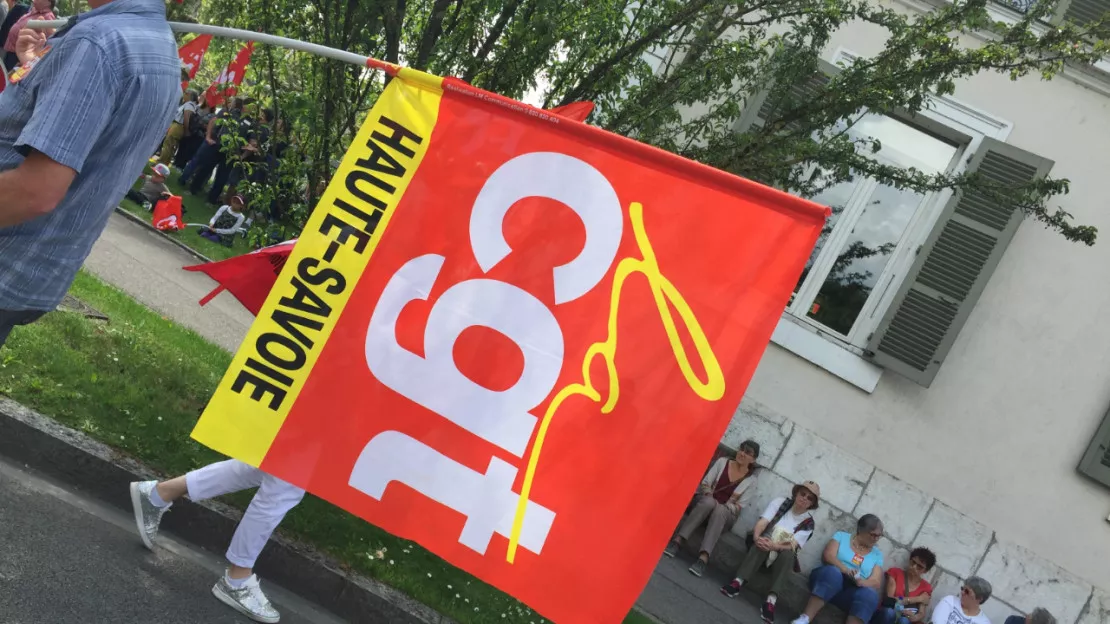 Une mobilisation syndicale vendredi en Pays de Savoie