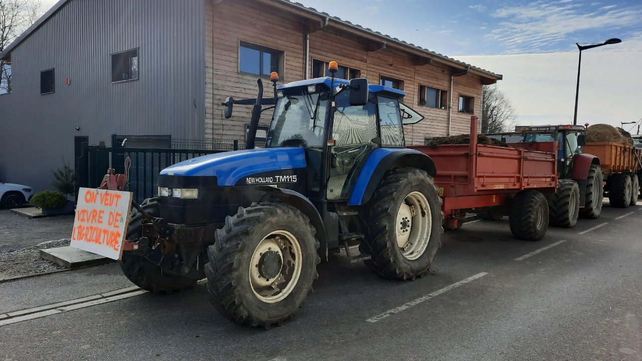 "Agriculture sacrifiée, territoires oubliés" : Les Jeunes Agriculteurs de Savoie mobilisés ce week-end
