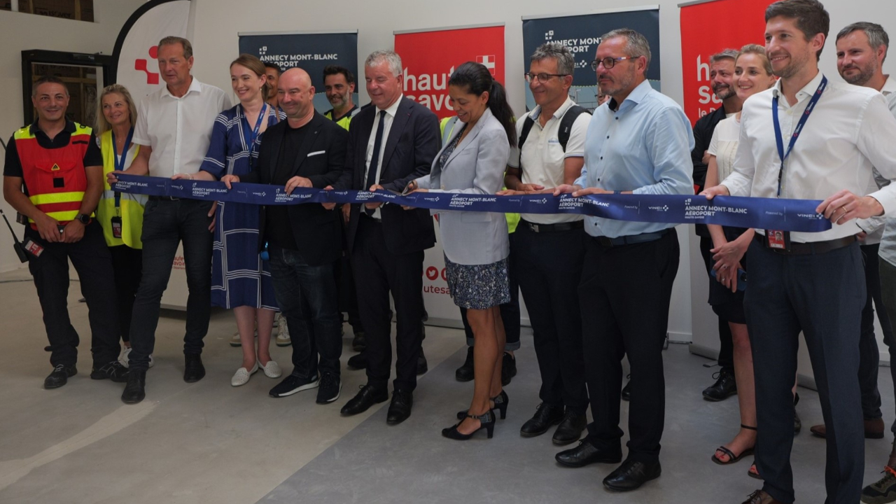 Annecy : L'aéroport d'Annecy fait peau neuve