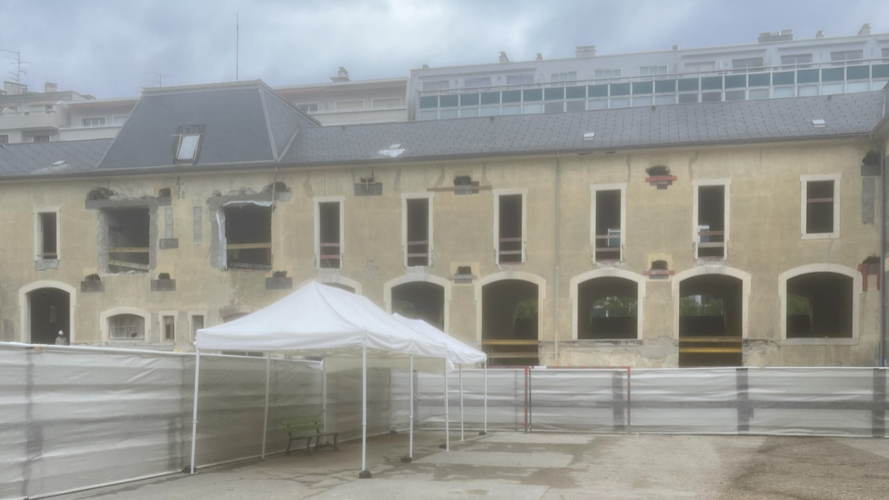 Annecy: la rénovation du groupe scolaire Carnot se poursuit