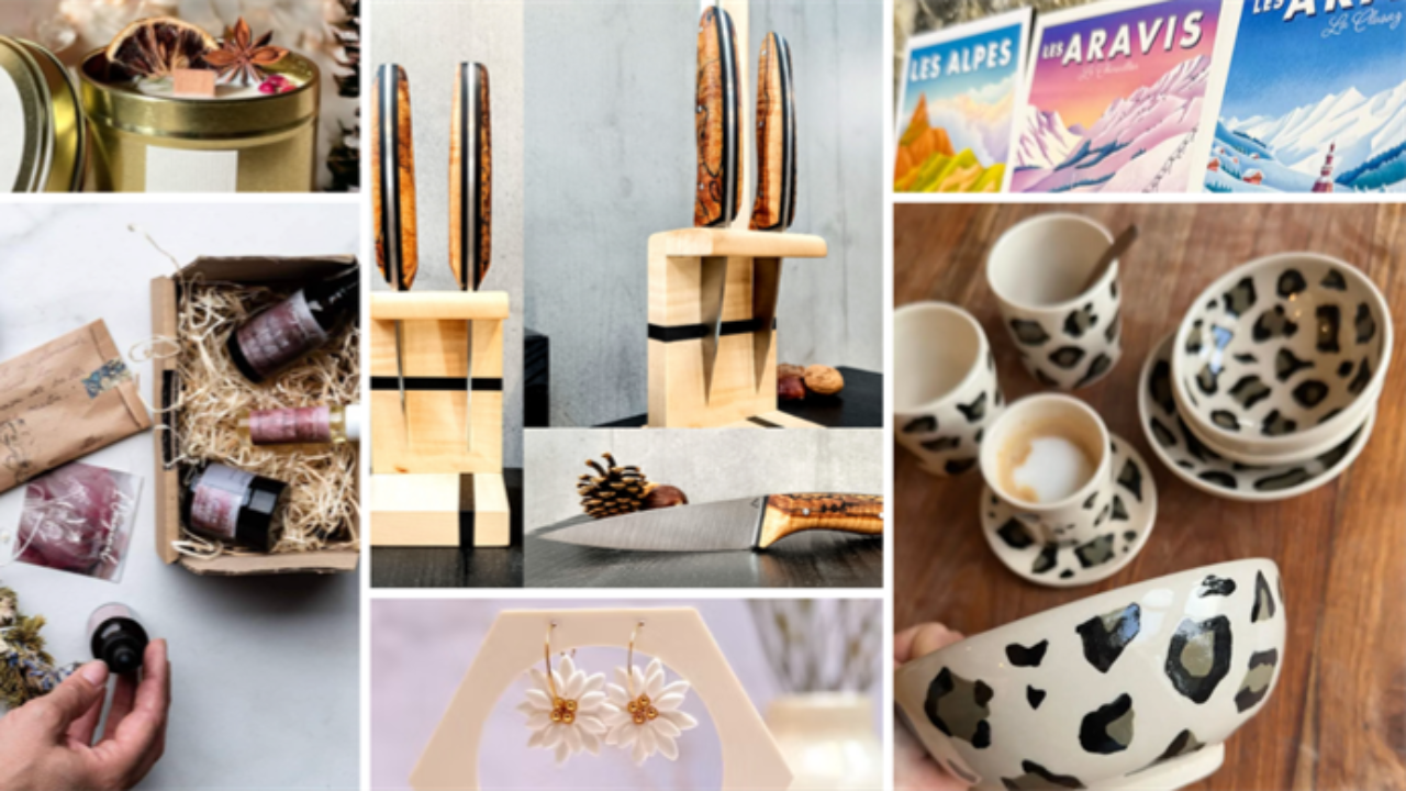 Annecy : Le Marché de Noël des créateurs prend place à l'Imperial Palace