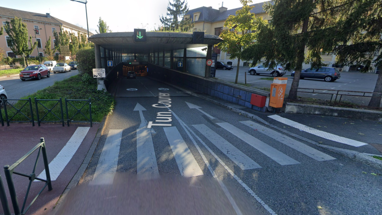 Annecy : Le tunnel Courier ponctuellement ferm&eacute; en f&eacute;vrier