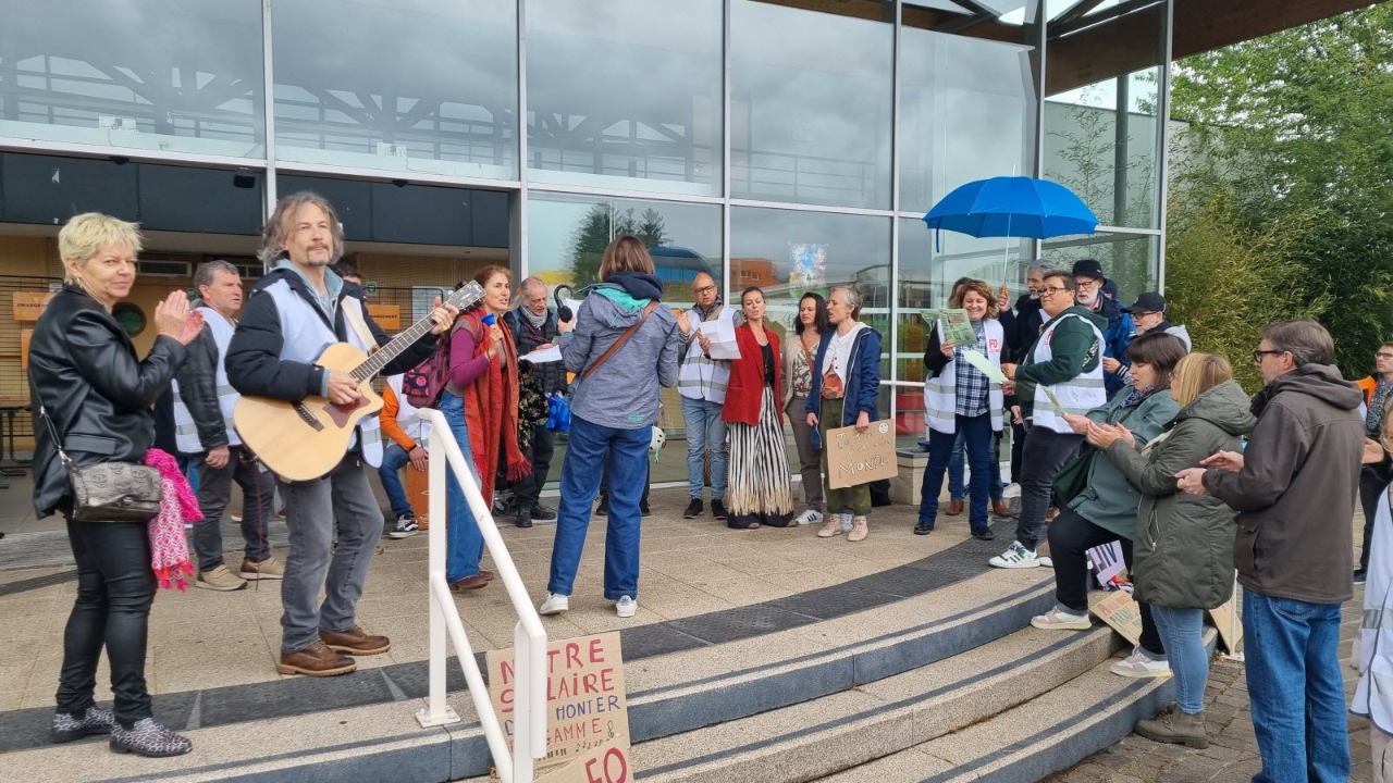 Annecy: mouvement de grève des agents du conservatoire de musique