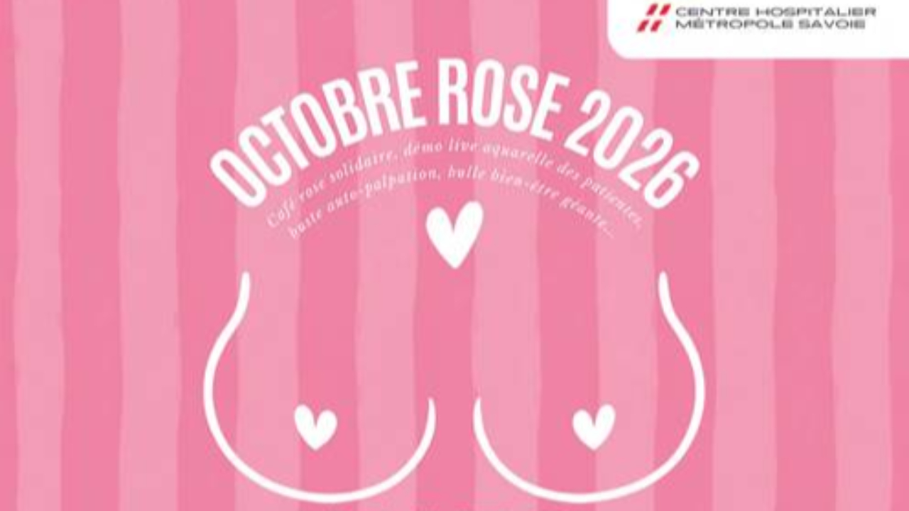 Cancer du sein : le Centre hospitalier Métropole Savoie renforce ses actions de prévention et d'accompagnement pour Octobre Rose 2026 Cancer du sein : le Centre hospitalier Métropole Savoie renforce ses actions de prévention et d'accompagnement pour Octobre Rose 2026