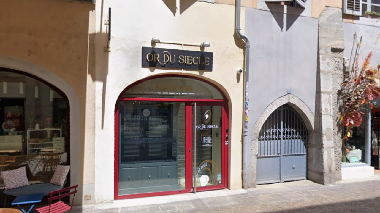 Chamb&eacute;ry : Braquage dans une bijouterie pour un butin de 50 000 euros
