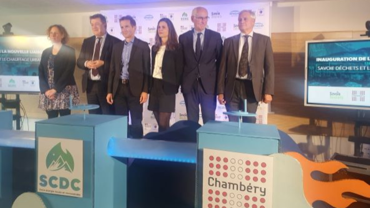 Chambéry: une chaleur issue des déchets récupérée par le réseau de chaleur de la ville