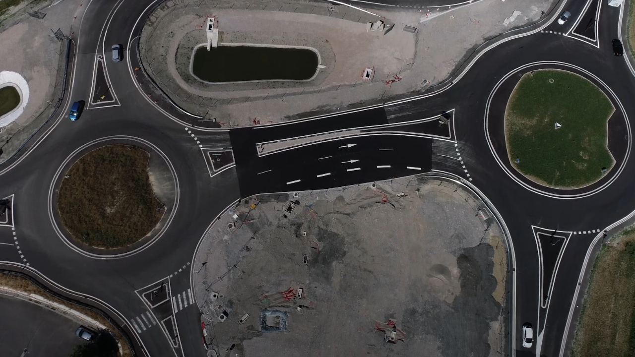 Cluses : fin des travaux pour les giratoires de la Maladière