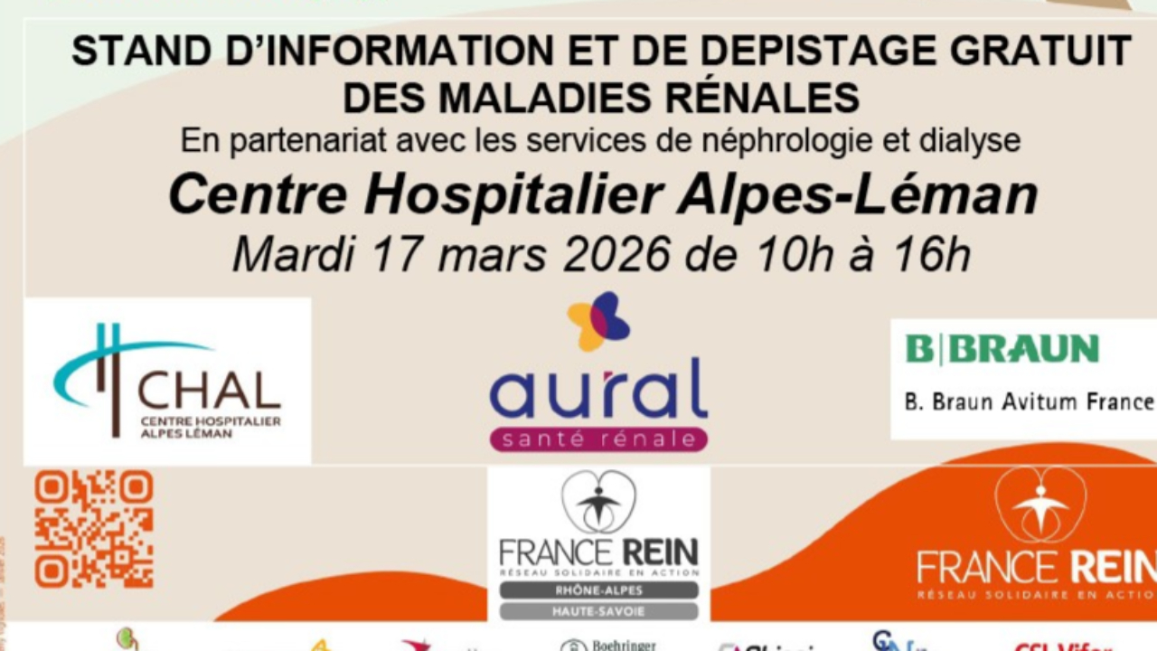 Contamine-sur-Arve : une journ&eacute;e de d&eacute;pistage au CHAL