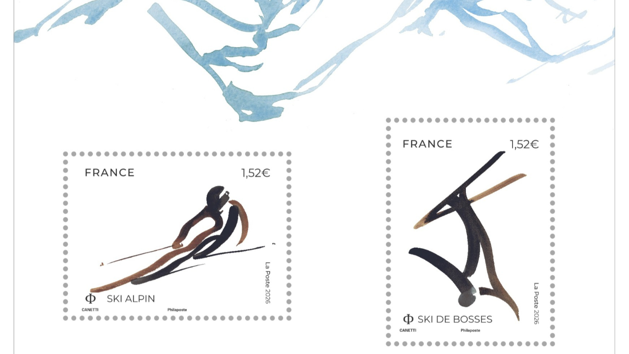 Des JO timbrés : La Poste propose une première série de timbres pour les Jeux d'Hiver Des JO timbrés : La Poste propose une première série de timbres pour les Jeux d'Hiver