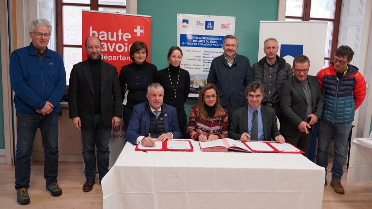 Des locaux tout neufs pour l'antenne Météo France de Chamonix