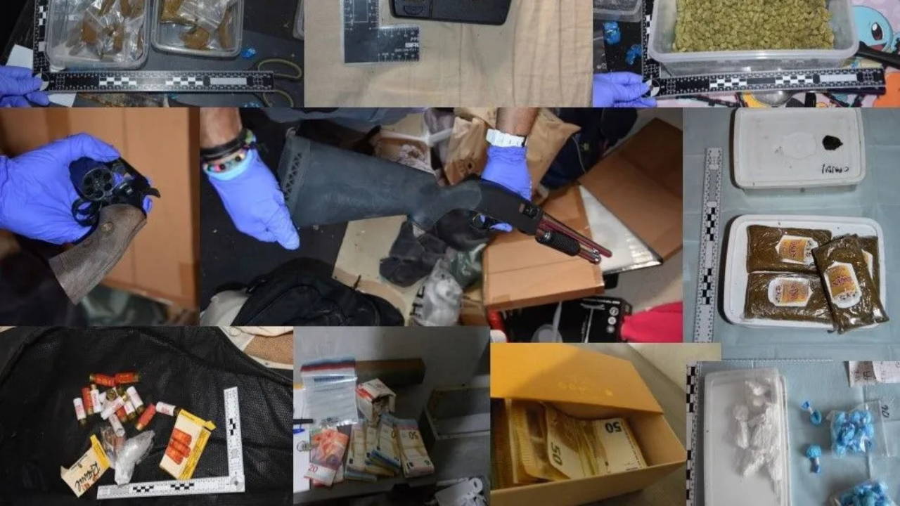 Drogue, armes, billets : la police fait une belle saisie chez des trafiquants d'Aix-les-Bains